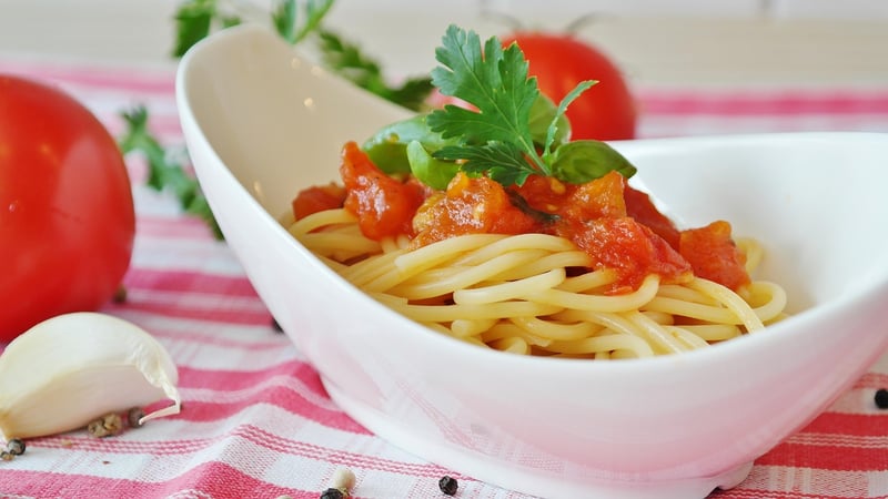 Spaghetti pasta in Rome